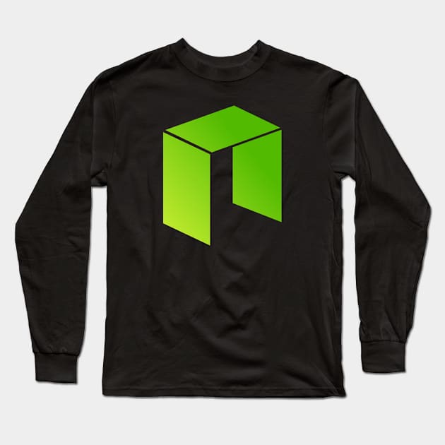 NEO Cryptocurrency Long Sleeve T-Shirt by cryptogeek